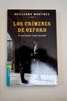 Los crmenes de Oxford / Guillermo Martnez