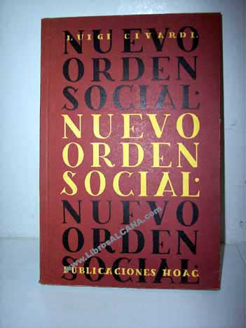 Nuevo orden social / Luigi Civardi