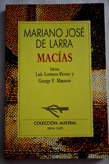 Macas / Mariano Jos de Larra