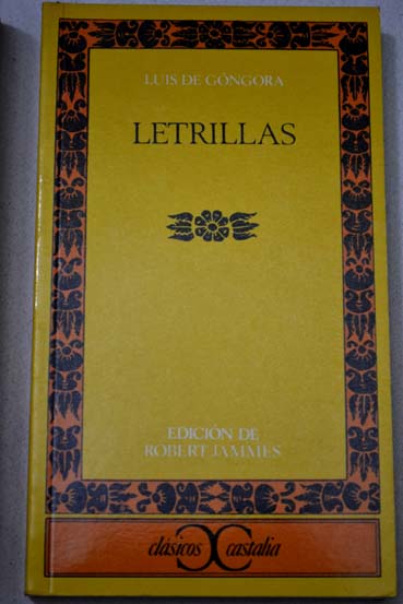 Letrillas / Luis de Gngora y Argote