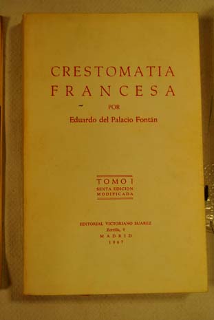 Crestomata francesa / Eduardo Del Palacio Fontn