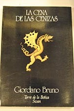 La cena de las cenizas / Giordano Bruno