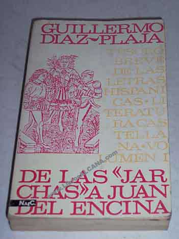 Tesoro breve de las letras hispnicas I / Guillermo Daz Plaja