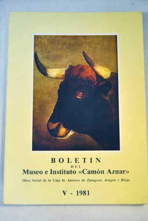 Boletn del Museo e Instituto Camn Aznar