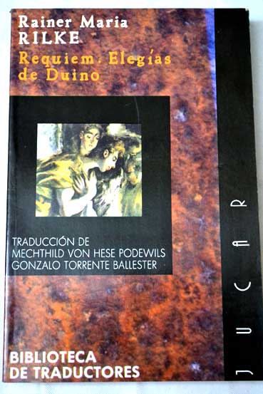 Rquiem Elegas de Duino / Rainer Maria Rilke