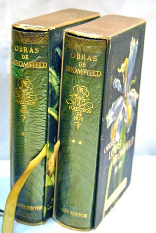 Obras de Louis Bromfield 2 vols / Louis Bromfield
