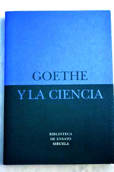 Goethe y la ciencia
