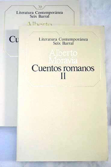 Cuentos romanos 2 vols / Alberto Moravia