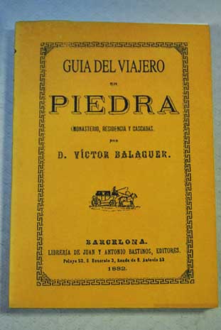 Gua del viajero en Piedra / Vctor Balaguer