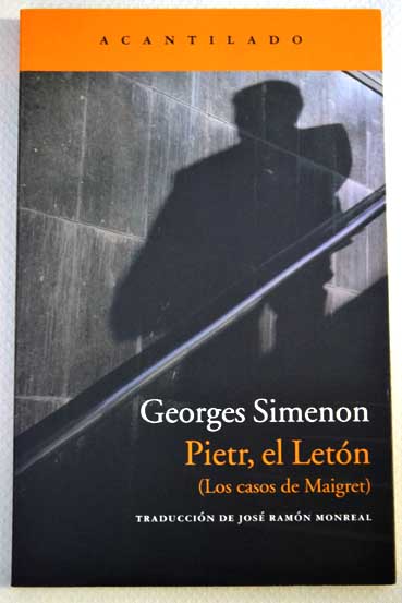 Pietr el Letn / Georges Simenon