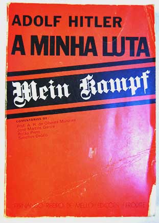A minha luta Mein Kampf / Adolf HItler
