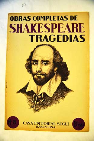 Obras completas Tomo I Hamlet ltima parte 21 El Rey Lear primera parte 22 y 23 / William Shakespeare