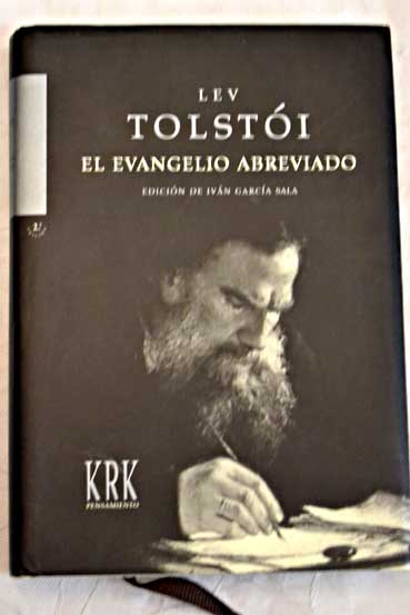 El Evangelio abreviado / Leon Tolstoi