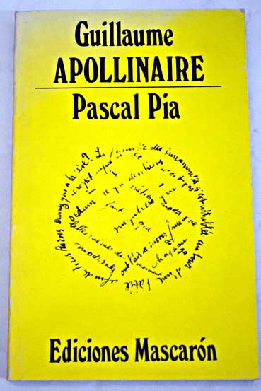 Apollinaire / Pascal Pia