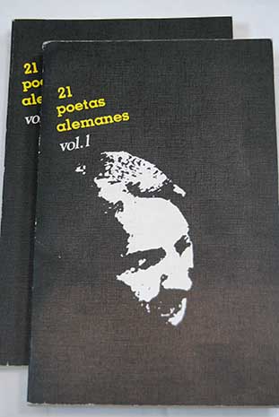 21 poetas alemanes 1945 a 1975