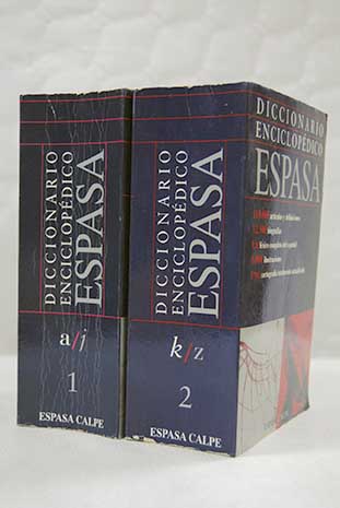 Diccionario enciclopdico bolsillo Espasa 2 Vols / VV AA Espasa Calpe