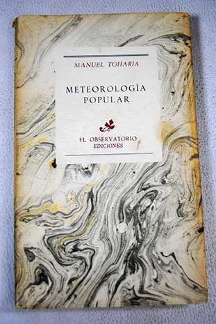 Meteorologa popular / Manuel Toharia