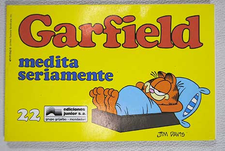 Garfield medita seriamente / Jim Davis