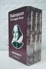 Shakespeare The Complete Works Three volume set / William Shakespeare