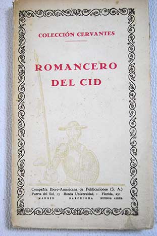 Romancero del Cid / Annimo