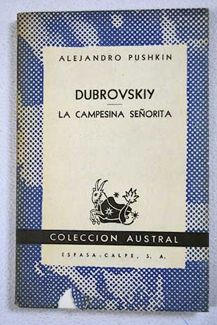 Dubrovskiy La campesina seorita / Alejandro Pushkin