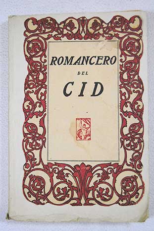 Romancero del Cid / Anonimo