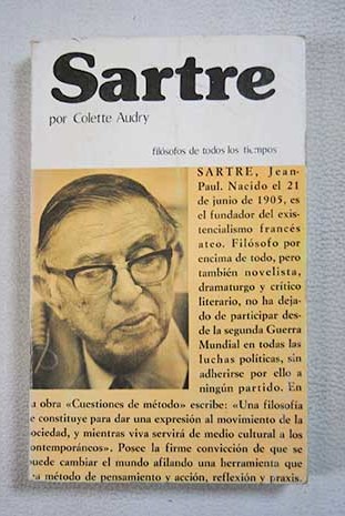Sartre y la realidad humana / Colette Audry