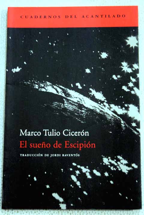 El sueo de Escipin / Marco Tulio Cicern