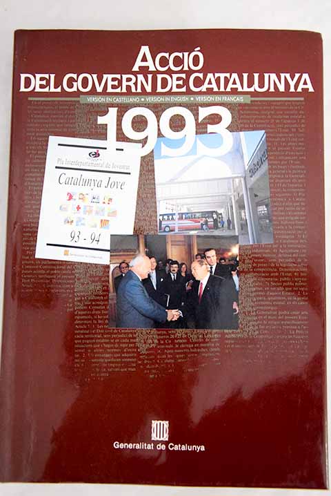 Acci del govern de Catalunya 1993
