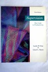 Supervision key link to productivity / Rue Leslie W Byars Lloyd L