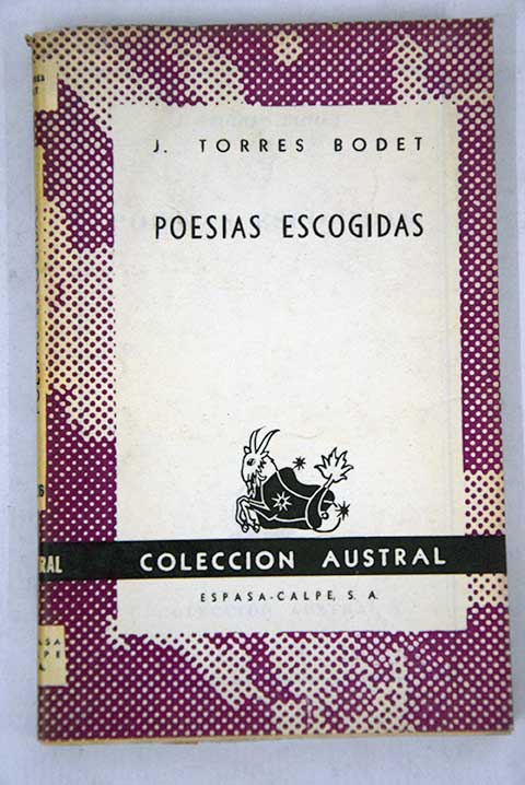 Poesas escogidas / Jaime Torres Bodet