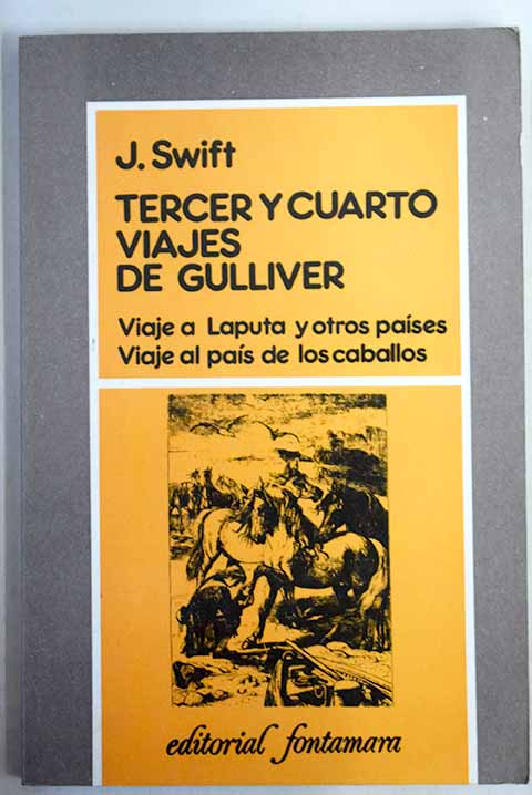 Tercer y cuarto viajes de Gulliver / Jonathan Swift