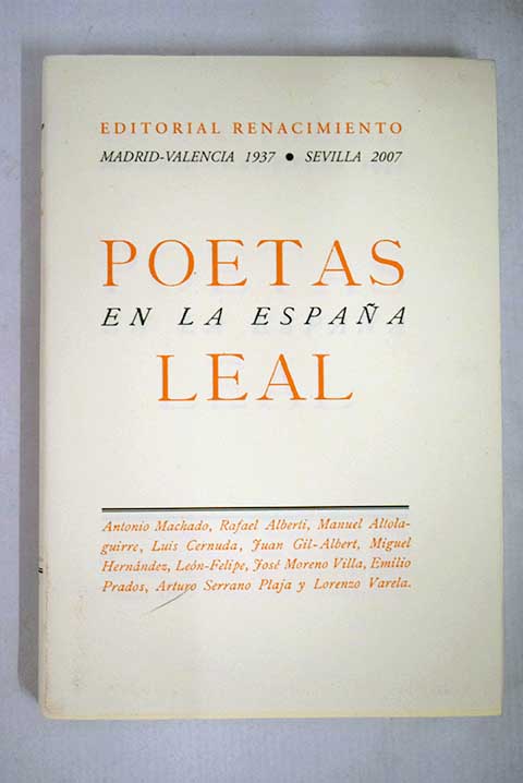 Poetas en la Espaa leal