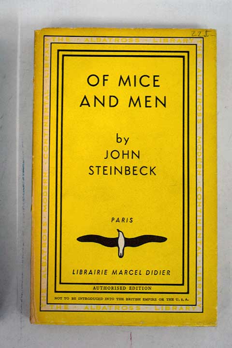 Of mice and men / John Steinbeck