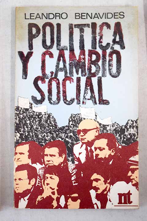 Politica y cambio social / Leandro Benavides Gmez