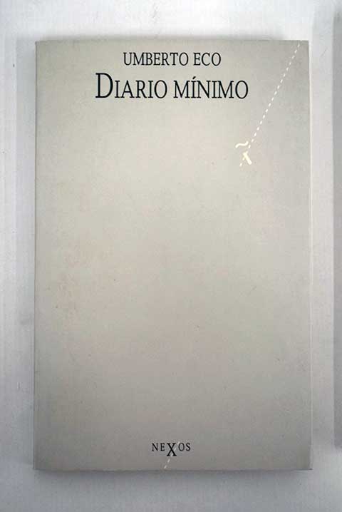 Diario mnimo / Umberto Eco