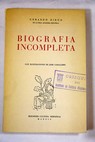 Biografa incompleta / Gerardo Diego