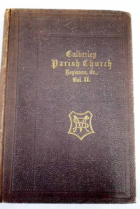 The registers of the Parish Church of Calverley volume II