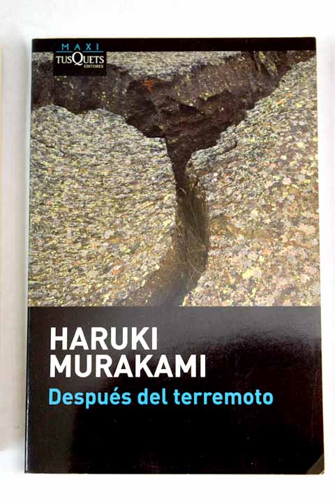 Despus del terremoto / Haruki Murakami