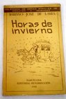 Horas de invierno y otros artículos / Mariano José de Larra