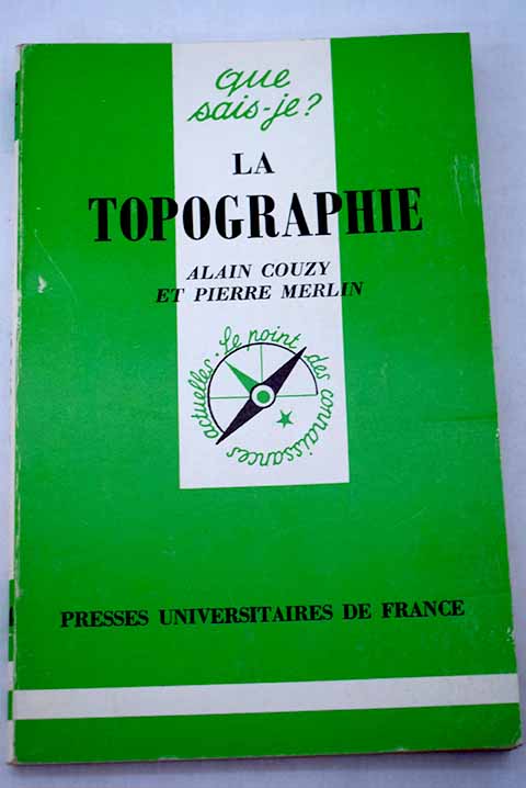 La topographie / Alain Couzy