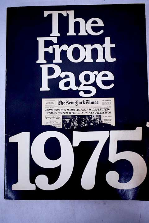 The front page 1975