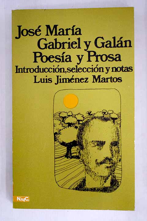 Poesa y prosa / Jos Mara Gabriel y Galn