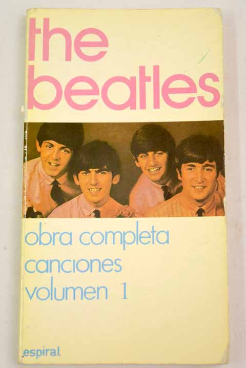 Canciones tomo 1 / The Beatles