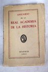 Anuario de la Real Academia de la Historia