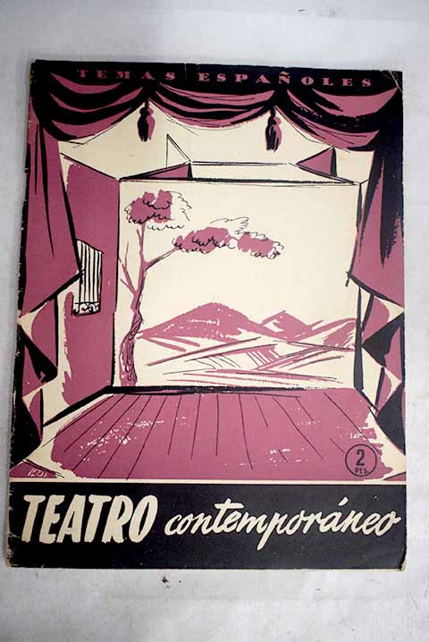 Teatro espaol contemporneo / Santiago Melero