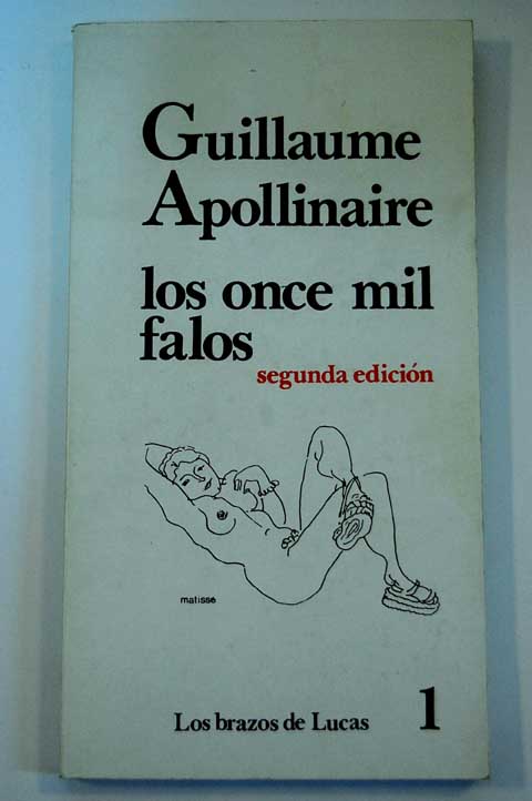 Los once mil falos / guillaume Apollinaire
