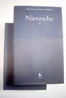 Obras / Friedrich Nietzsche