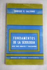 Fundamentos de sexologa gua para mdicos y educadores / Enrique V Salerno