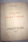Lexicon de fauna y flora / Augusto Malaret